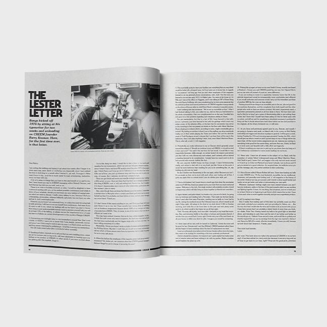 CREEM #6 The Lester Bangs Issue - Image 5